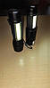 Ручний акумуляторний ліхтар із боковим світлом Titanium 120Lm, фото 2