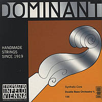 Струны для контрабаса Thomastik-Infeld 196 Dominant Synthetic Core 3/4 Orchestra Double Bass Strings Medium