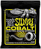 Струны для электрогитары Ernie Ball 2727 Cobalt Slinky Electric Guitar Strings 11/54 D12P1-2023