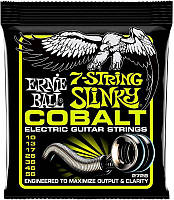 Струны для электрогитары Ernie Ball 2728 7-String Cobalt Slinky Electric Guitar Strings 10/56 D12P1-2023