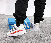 Чоловічі кросівки Adidas Niteball White Blue Red ALL07483, фото 6