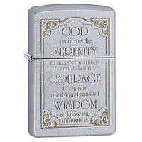 Зажигалка Zippo SERENITY PRAYER (28458) z12-2024