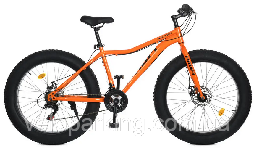 Позашляховик фетбайк 26 Mbike Avang (fatbike) 2022 велосипед