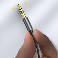 Bluetooth ресивер Usams US-SJ464 USB Wireless - mini-jack 3.5 Чорний/ Сірий (SJ464JSQ01), фото 2