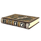 Подарункова Книга Життя і ловля прісноводних риб. Сабанєєв Л. П. у шкіряній палітурці, фото 7