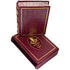 Подарункова книга в шкіряній палітурці "Кобзар". Шевченка Т. Г., фото 5