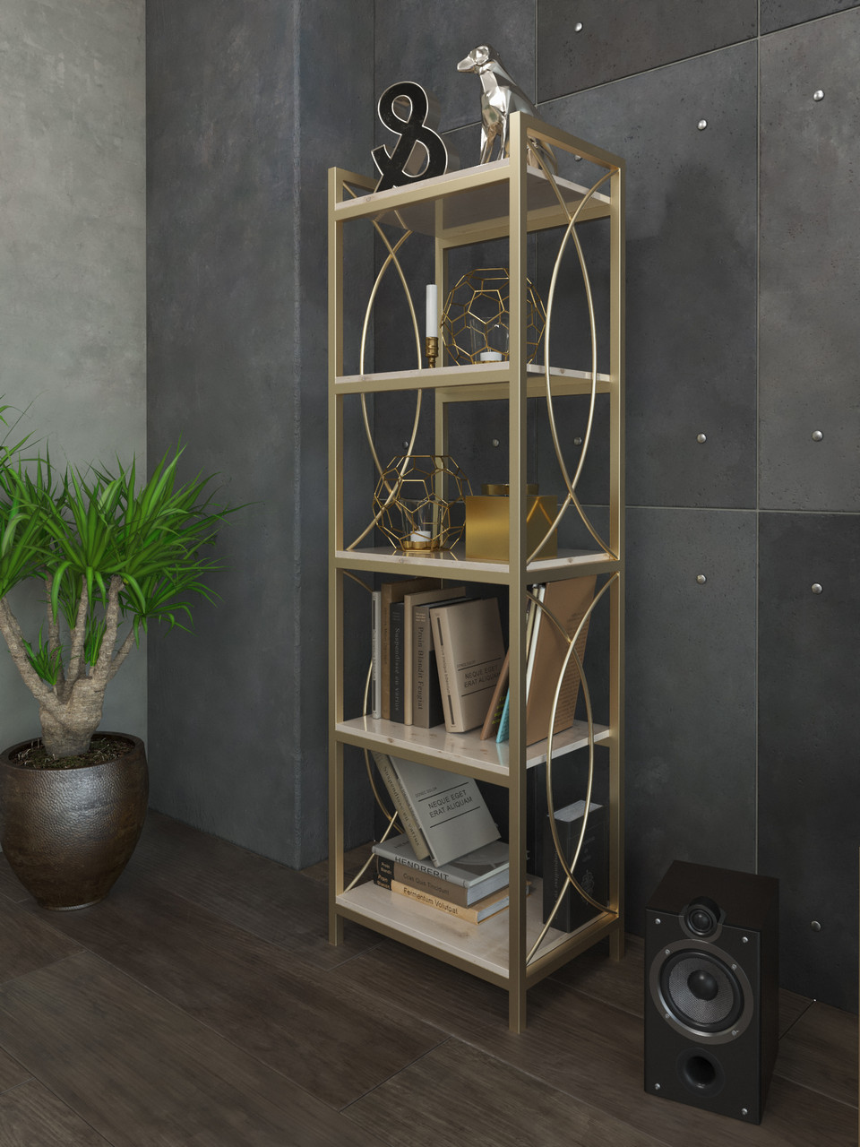 СТЕЛАЖ П'ЯТИПОЛИЧКОВИЙ ЕМІР