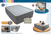 INTEX Надувная кровать Comfort-Plush High Rise Airbed 64418(203х153х56см)