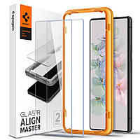 Захисне скло Spigen Glas.tR Align Master 2-Pack до Google Pixel 7 Clear (AGL05199)