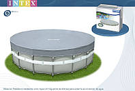 Тент для круглых каркасных бассейнов диаметром 549 см Deluxe Pool Cover Intex 28041\57900