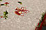 Рушник для кухні – рогожка, новий рік, різдво – пуансетія, 48*73 см, Світлана-К., фото 2