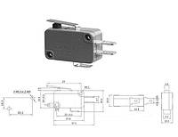 Микропереключатель KW1-103-2B