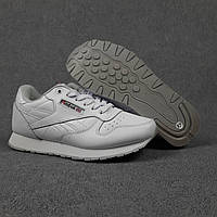 Мужские кроссовки Reebok Classic (белые) модные осенние спортивные повседневные кроссы О10732 кросс