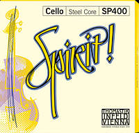 Струны для виолончели Thomastik-Infeld SP400 4/4 Spirit Steel Core Cello Strings Medium Tension D12P1-2023