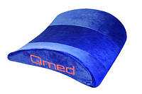 Подушка ортопедическая под спину Qmed Lumbar Support Синий z15-2024