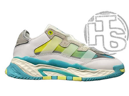 Жіночі кросівки Adidas Niteball White Blue Green ALL09164, фото 1