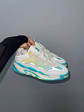 Жіночі кросівки Adidas Niteball White Blue Green ALL09164, фото 6