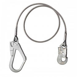 Строп із сталевого троса з  карабінами К20 та К55 (1СТ2)