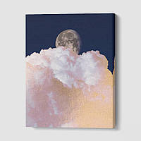 Картина Луна в облаках Malevich Store 75x100 см (P0410) z14-2024