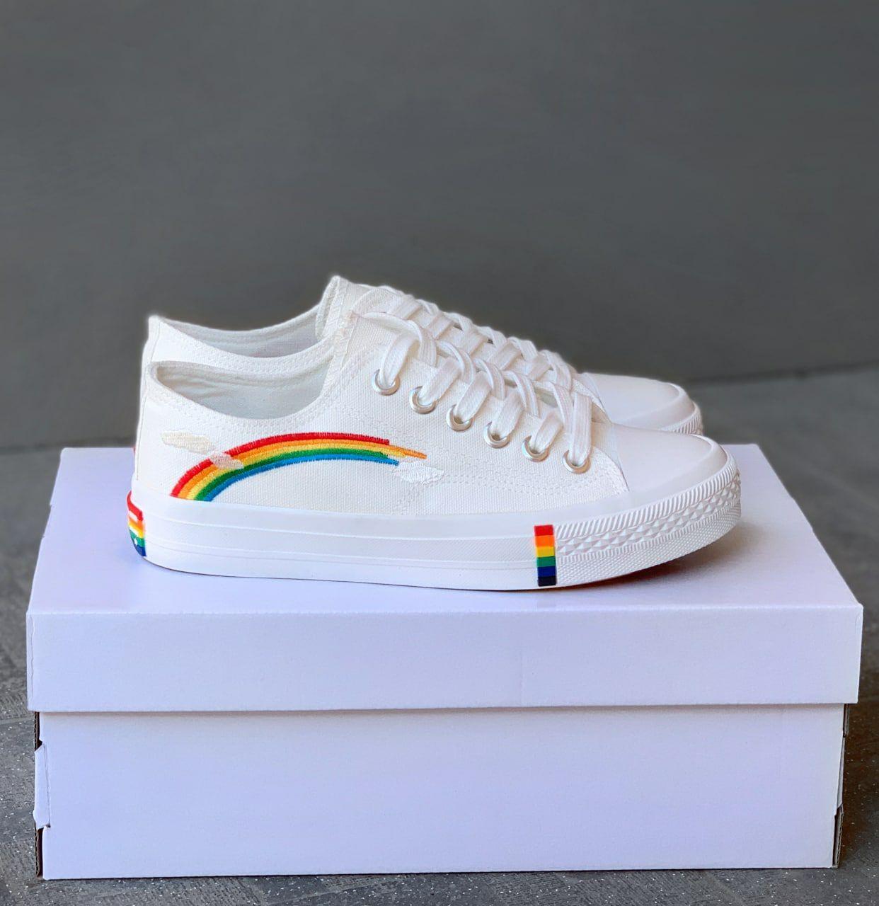 Sneakers rainbow best sale