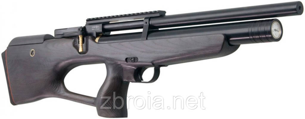 Пневматична гвинтівка (PCP) ZBROIA Козак 330/180 (кал. 4,5 мм, чорний), фото 1