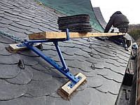 Монтаж сланцевої черепиці, дика кладка 1000 м2 4