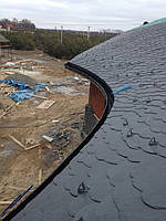 Монтаж сланцевої черепиці, дика кладка 1000 м2 5