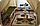 Туристичний надувний килимок, каремат, матрац Hitorhike H01 з подушкою 190x60x5 см, фото 2