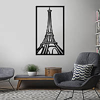 Деревянная картина Moku "Paris" 70x40 см z16-2024