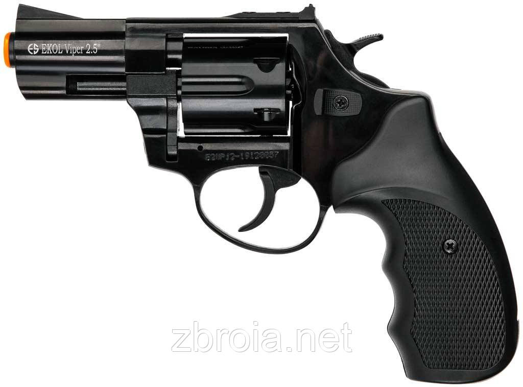 Шумовий револьвер Ekol Viper 2.5" Black, фото 1