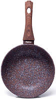 Сковородка-сотейник Fissman Magic Brown диаметр 28см с антипригарным покрытием DP36233 z15-2024