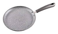 Сковородка Fissman для блинов Grey Stone диаметр 23см с антипригарным покрытием Platinum DP36320 z15-2024