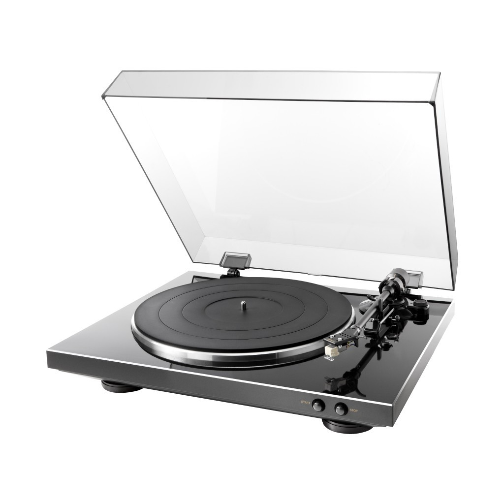 Програвач вінілових дисків Denon DP-300F (повний автомат з фоно коректором) Black (art.234583), фото 1