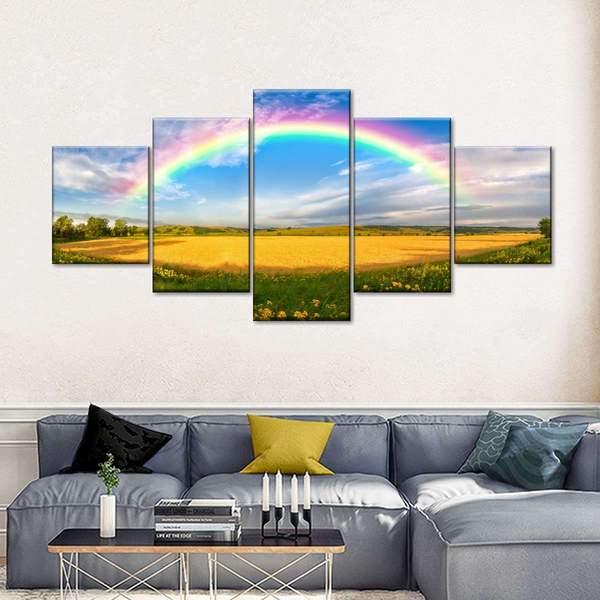 Модульная картина из пяти частей Art Studio Shop Небесная арка 112x48