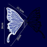 Аплікація нашивна для одягу Метелик, фото 2