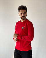 Свитшот мужской Karl Lagerfeld Красный с логотипом fms