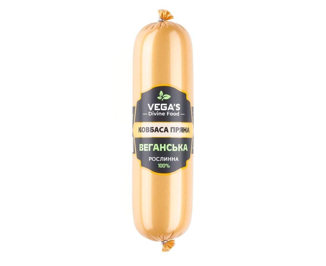 Ковбаса веганська Пряна Vegas 300 г