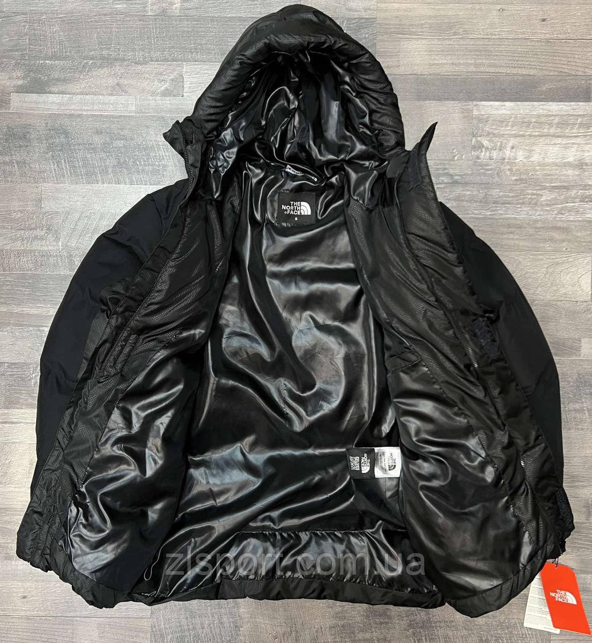 Зимняя мужская куртка The North Face с капюшоном (Турция) - фото 2 - id-p1717458789