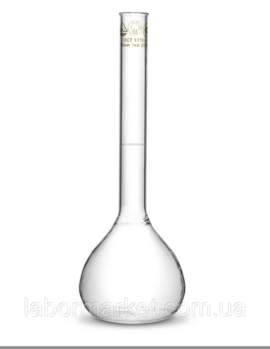 Колба мірна 1-200 ГОСТ 1770-74, фото 1