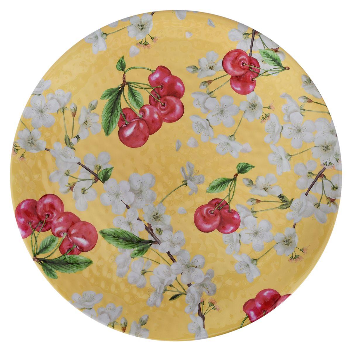 Велике кругле блюдо з меламіну для сервірування April Maison, фото 1