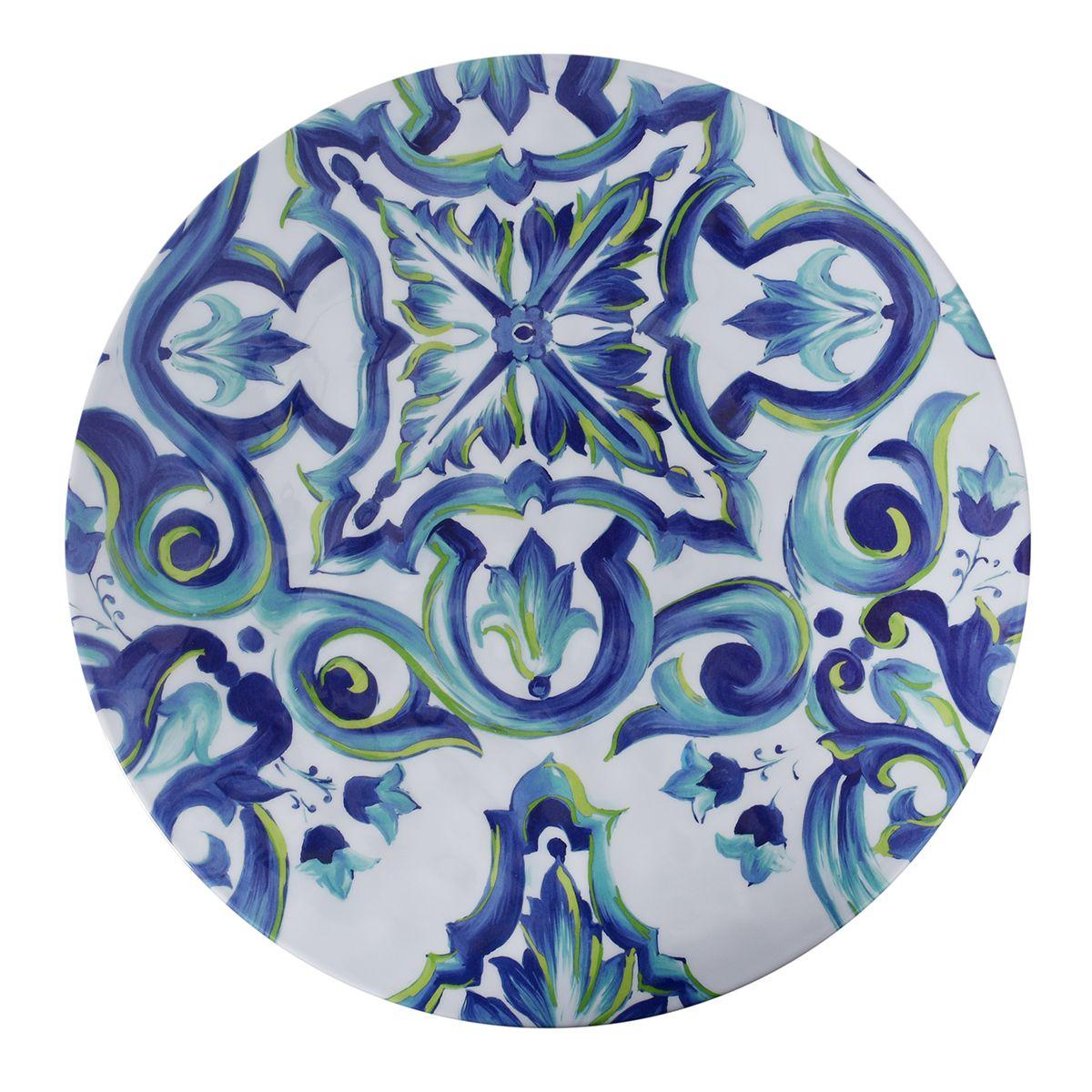 Блюдо меламінове круглої форми Maiorca Maison, фото 1