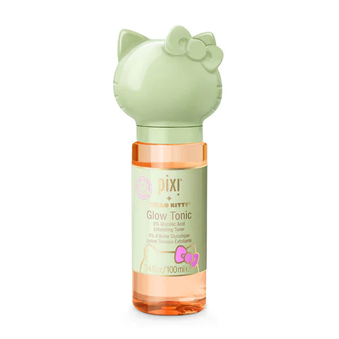 Відлущуючий тонік із гліколевою кислотою PIXI + Hello Kitty Glow Tonic 100 ml
