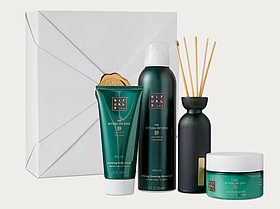 Набір The Ritual of Jing 4 calming bestsellers M (cream, shower gel, scrub, fragrance sticks)