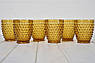 Набір із 6-ти скляних склянок у бурштиновому кольорі Ibiza Maison, фото 2
