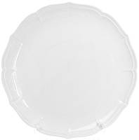 Набор Bona 3 фарфоровые подставные тарелки Prince-2 диаметр 30см Белый фарфор DP40187 z15-2024