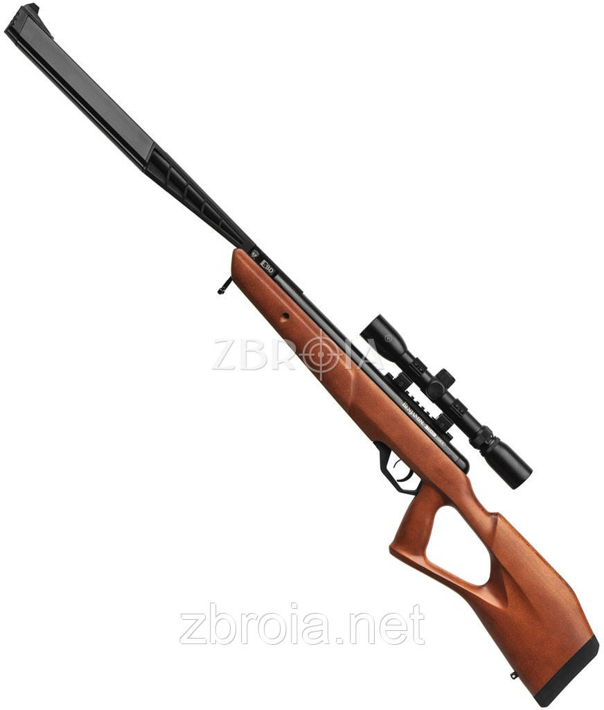 Пневматична гвинтівка Crosman Benjamin Trail NP2 Elite Stealth Wood + Приціл 3-9x32