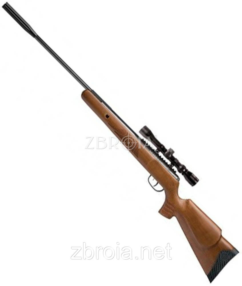 Пневматична гвинтівка Crosman Nitro Venom Wood + Оптичний приціл 3-9х40