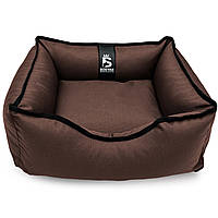 Лежак для собак и котов EGO Bosyak Waterproof XS 50х45 Коричневый (спальное место для собак и кошек) D7P2-2023