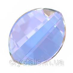 Стрази-листочки Preciosa (Чехія) 14х11 мм Crystal AB