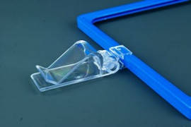 Кліпса-тримач рамки зі змінним кутом 0-180 на кошик 1 ШТ (1121), фото 3